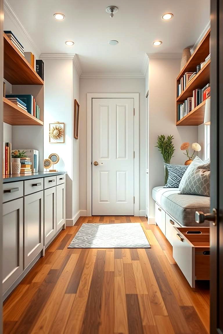 Hidden Compartments for Secret Storage - 25 Tiny House Design Ideas