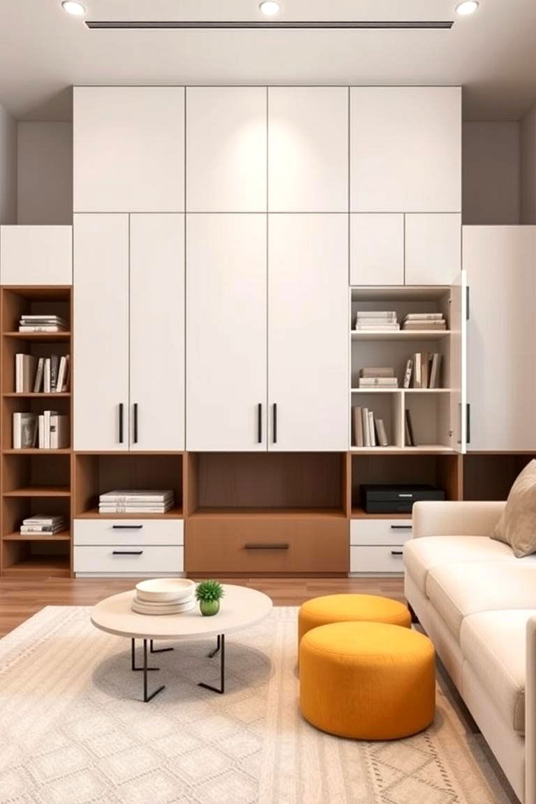 Hidden Storage Solutions for a Clean Minimalist Look - 25 Floor to Ceiling Cabinets Ideas