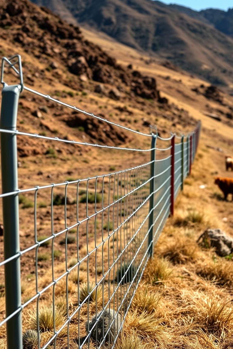 High Tensile Wire Fencing - 25 Farm Fence Ideas