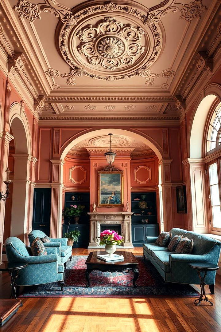 Highlight Architectural Details - 25 Victorian Living Room Ideas