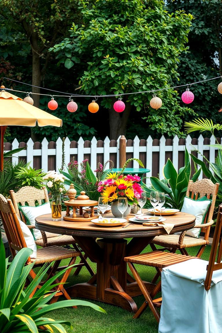 Host a Themed Garden Party - 25 Garden Party Ideas