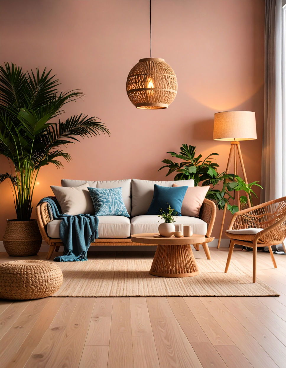 Illuminate with Ambient Lighting Tropical Living Room Ideas