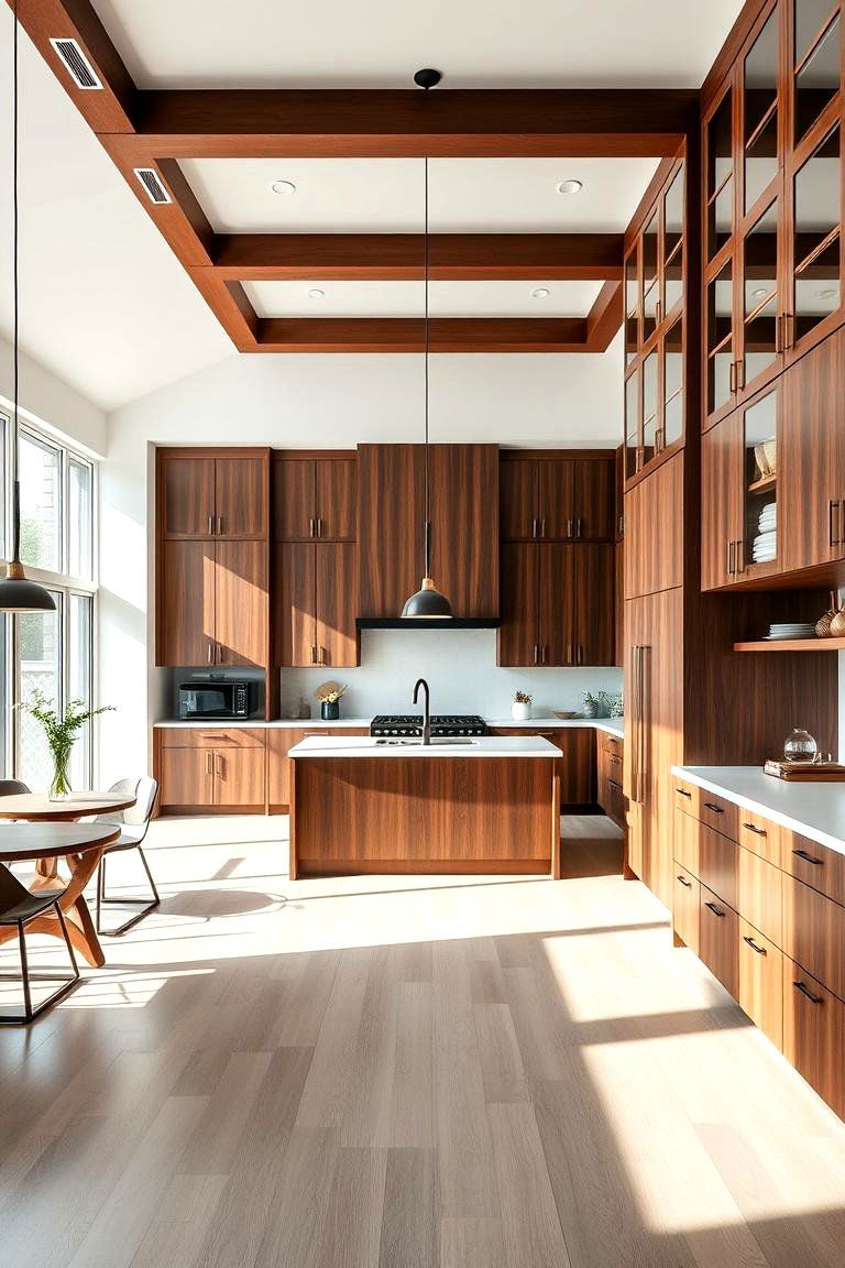 Improved Kitchen Layout and Flow - 25 Floor to Ceiling Kitchen Cabinets