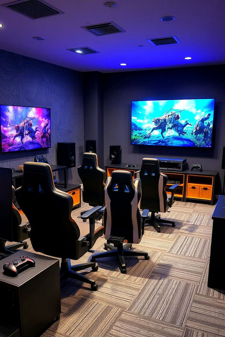 Include a Gaming Zone - 25 Media Room Ideas