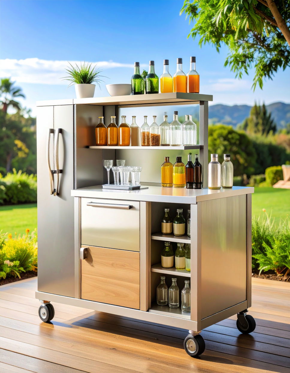 Including a Beverage Bar