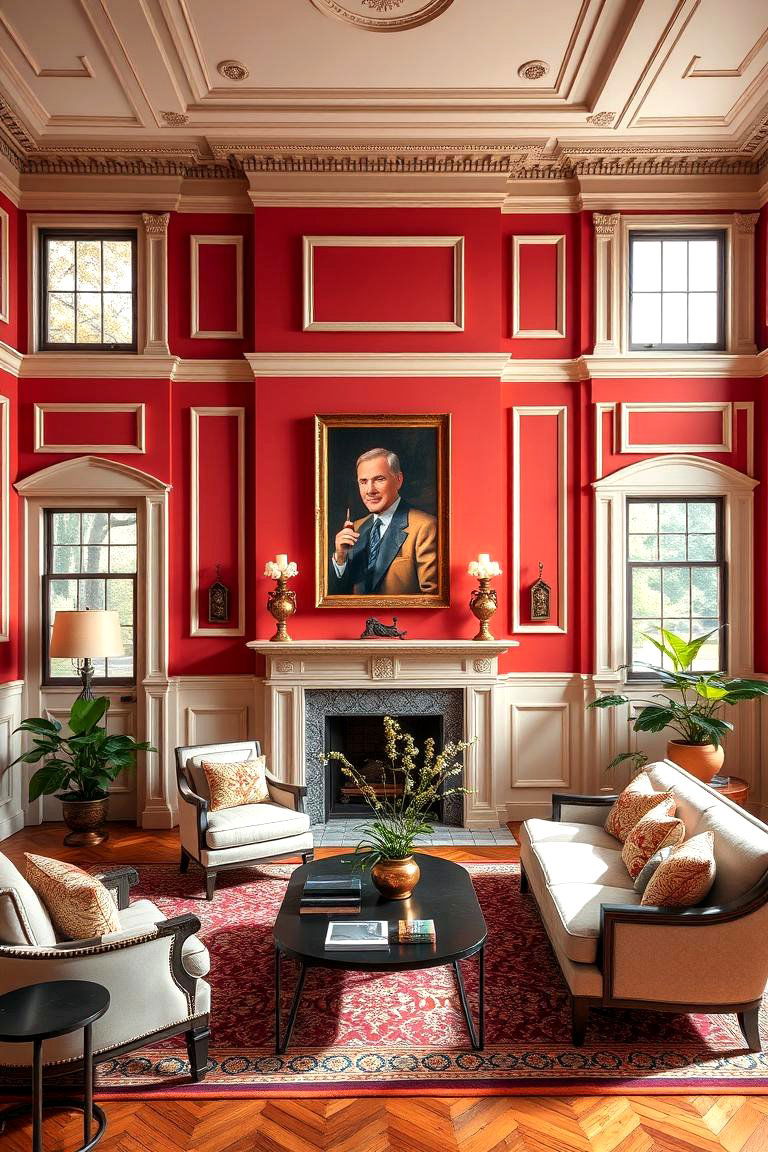 Incorporate Architectural Details for Added Character - 25 Townhouse Interior Design Ideas
