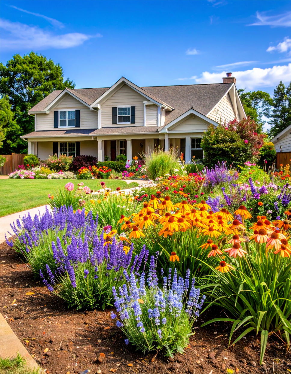 Incorporate Native Plants for Low Maintenance