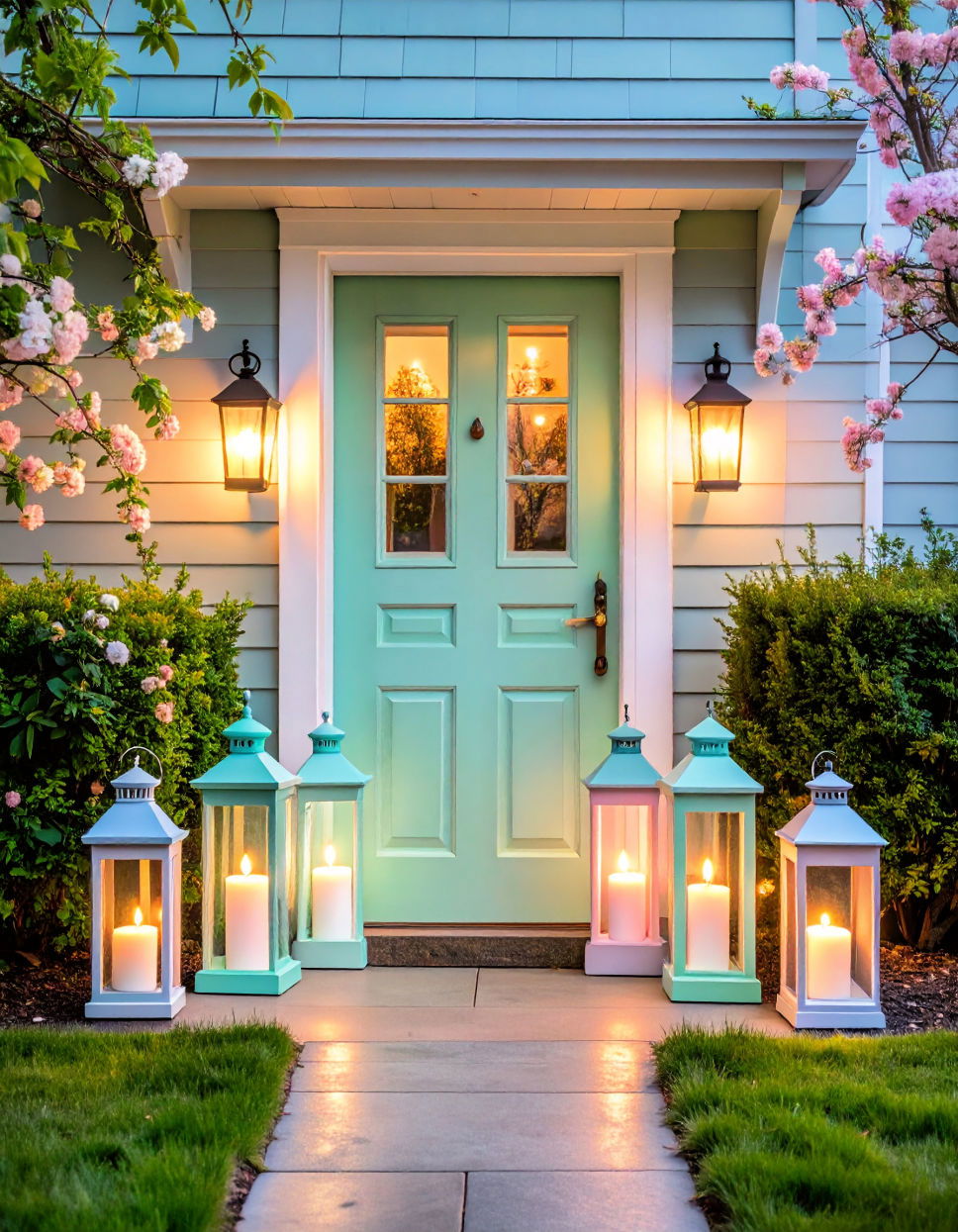 Incorporate Pastel Lanterns