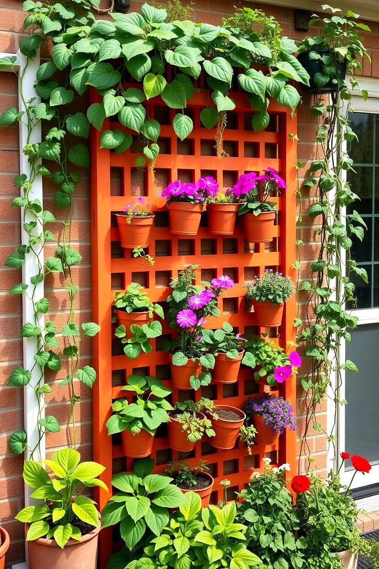 Incorporate Vertical Gardening - 25 Spring Garden Ideas