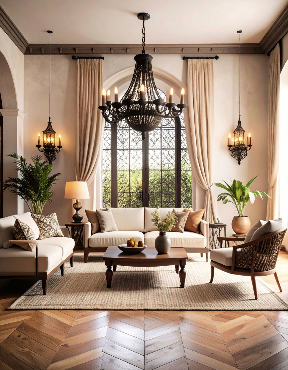 Incorporate Wrought Iron Accents