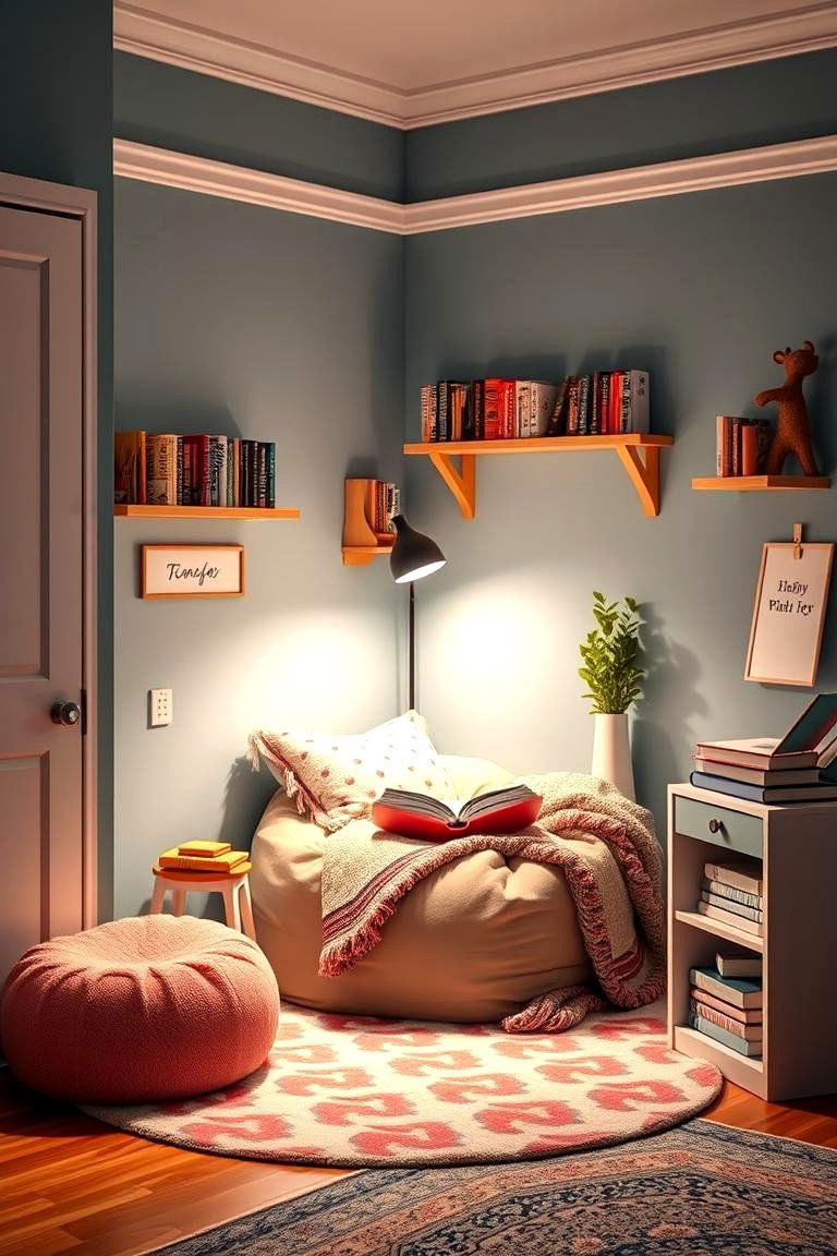 Incorporate a Cozy Reading Nook - 25 Tween Bedroom Ideas