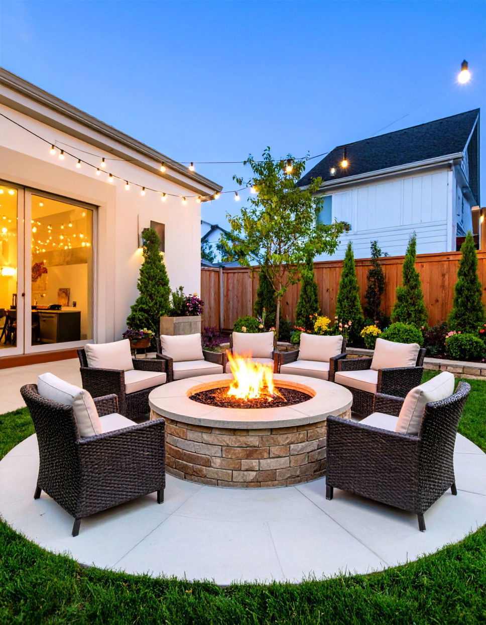 Incorporate a Fire Pit Idea