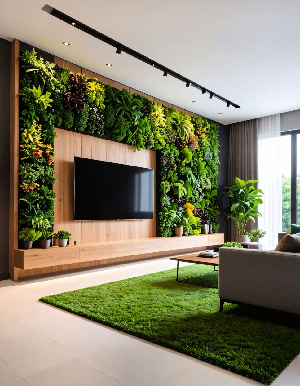 Incorporate a Green Wall or Vertical Garden