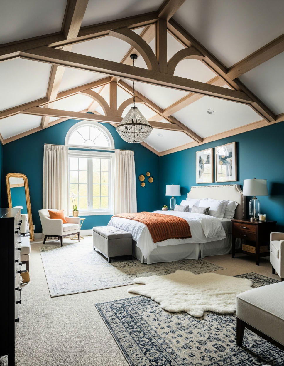 Incorporating Decorative Beams into Vaulted Ceilings Vaulted Ceiling With Beams