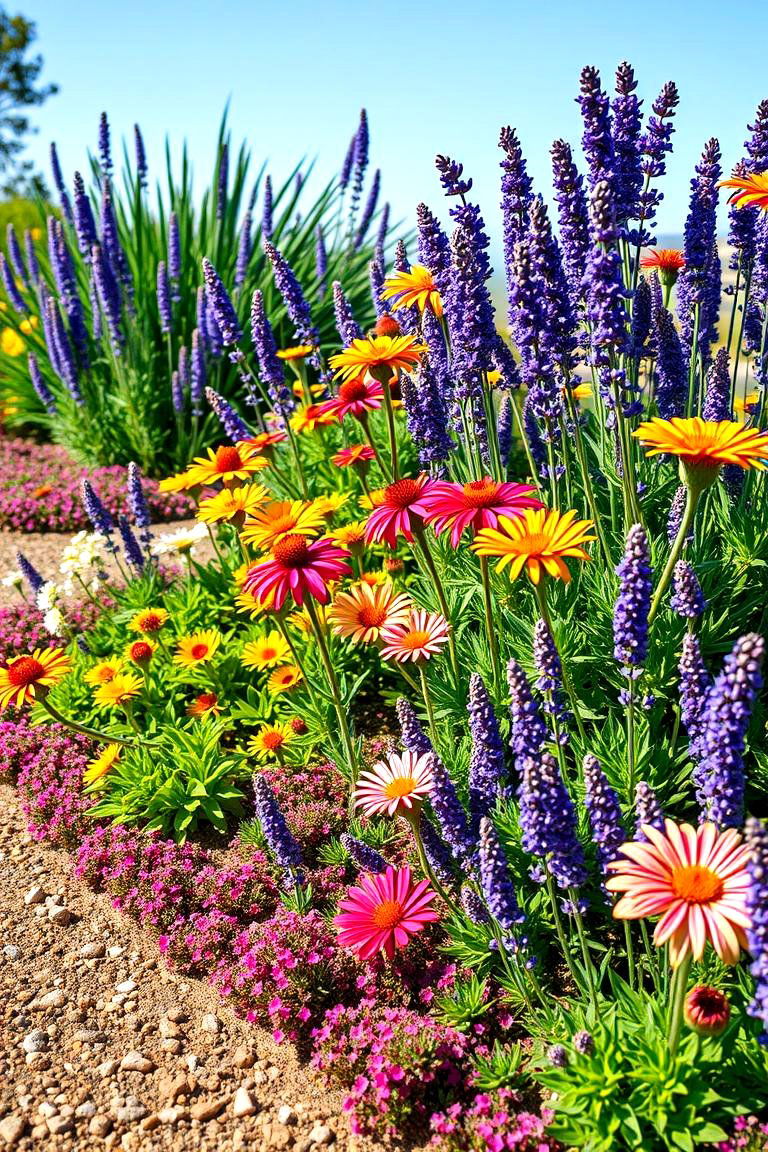 Incorporating Drought Tolerant Plants - 25 Low Maintenance Garden Border Ideas