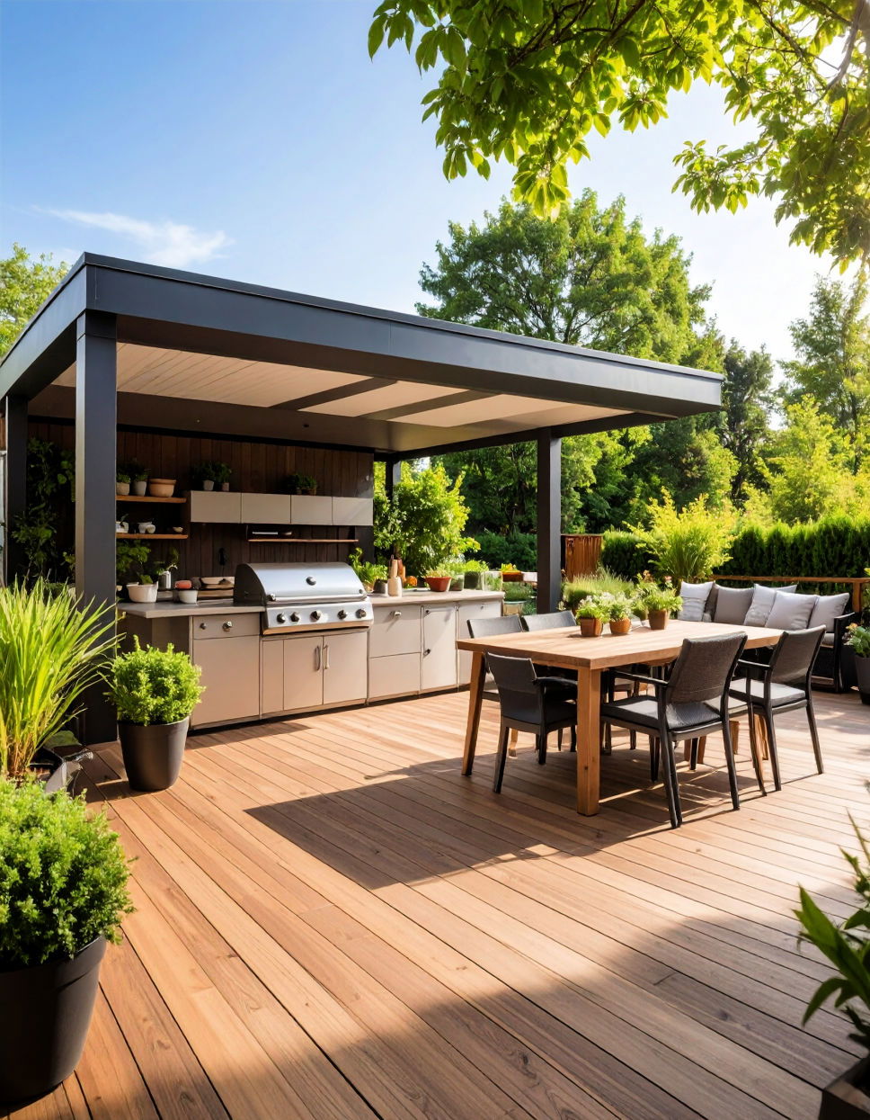 Incorporating a Deck Kitchen for Ultimate Convenience
