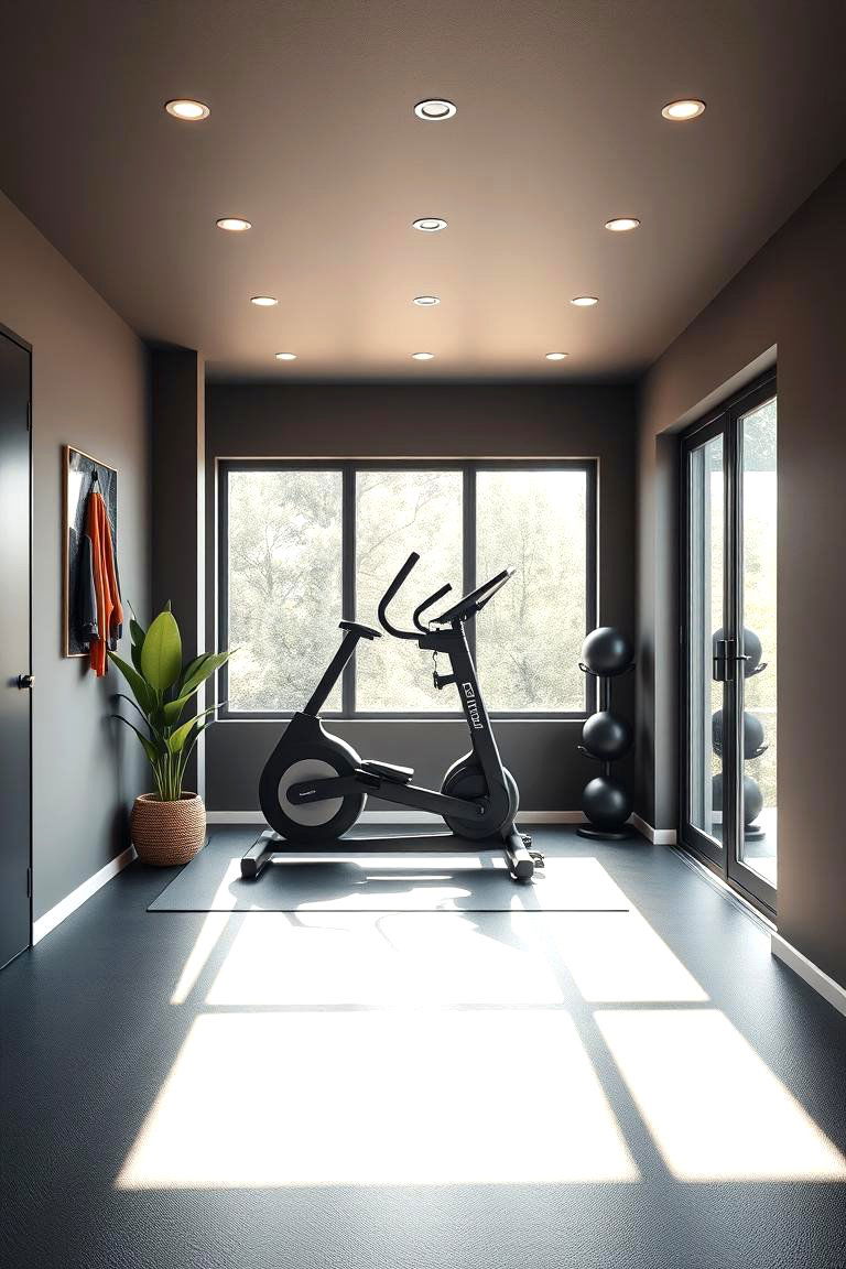 Incorporating a Home Fitness Nook - 25 Man Cave Design Ideas