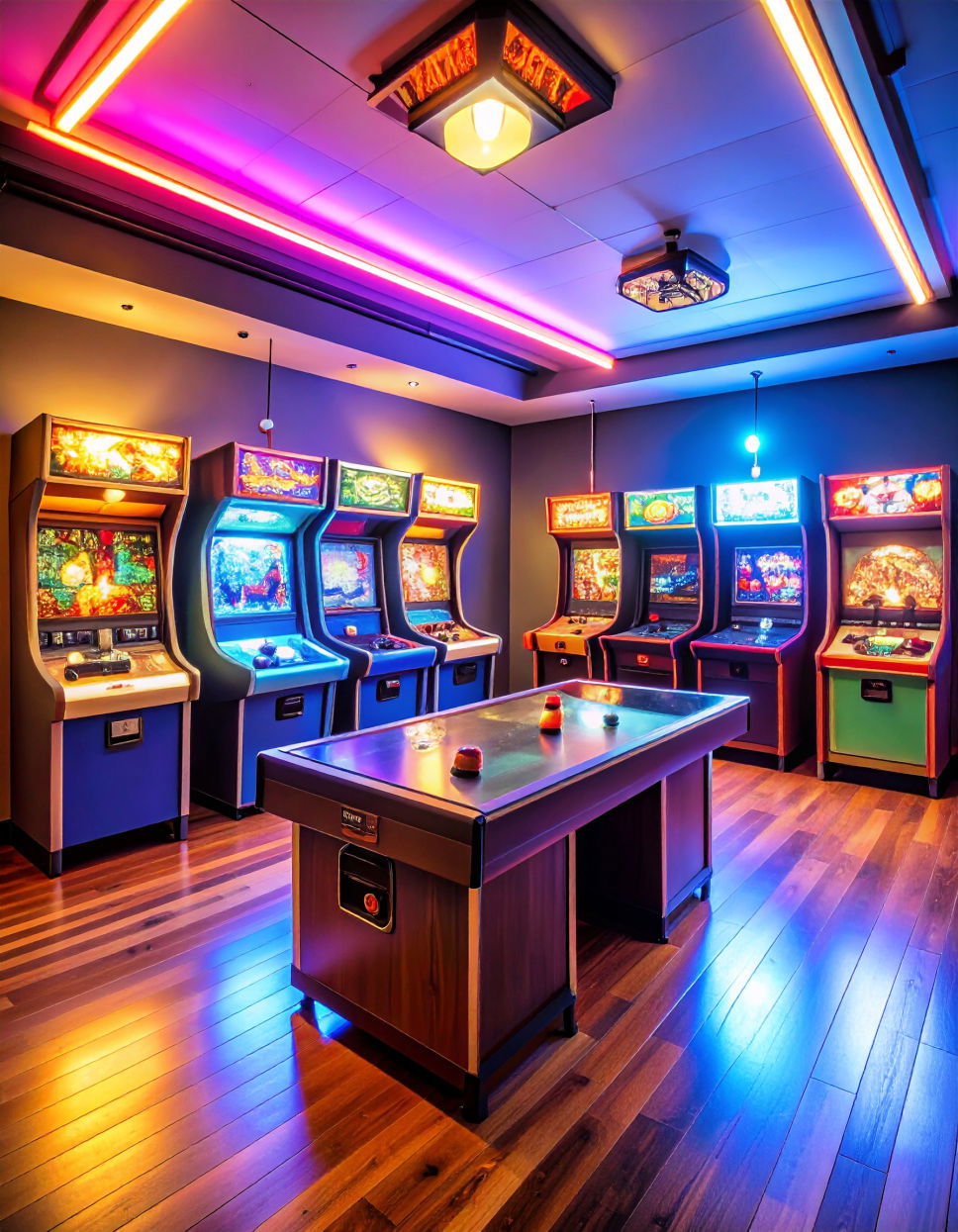 Incorporating a Vintage Arcade Corner