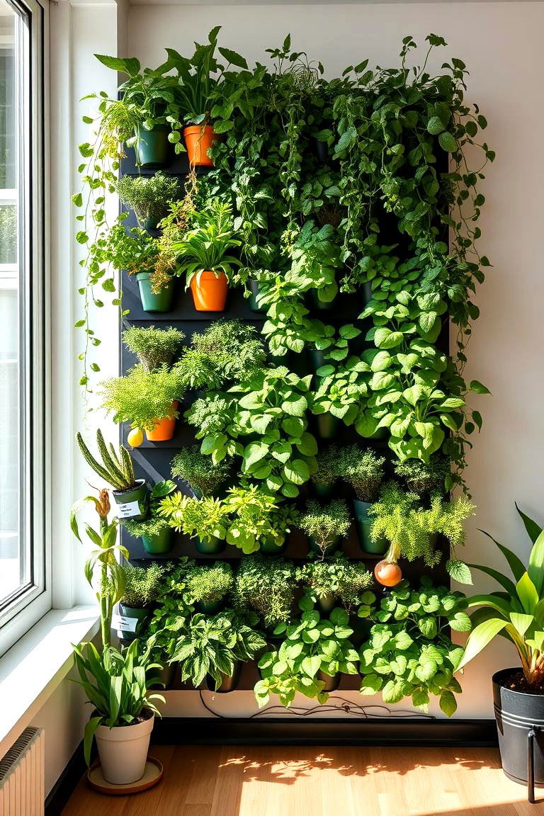 Indoor Vertical Gardens for Apartment Living - 25 Garden Ideas