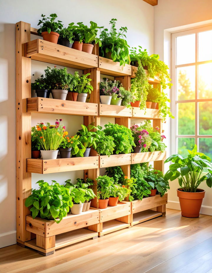 Indoor Vertical Pallet Garden Vertical Pallet Garden Ideas