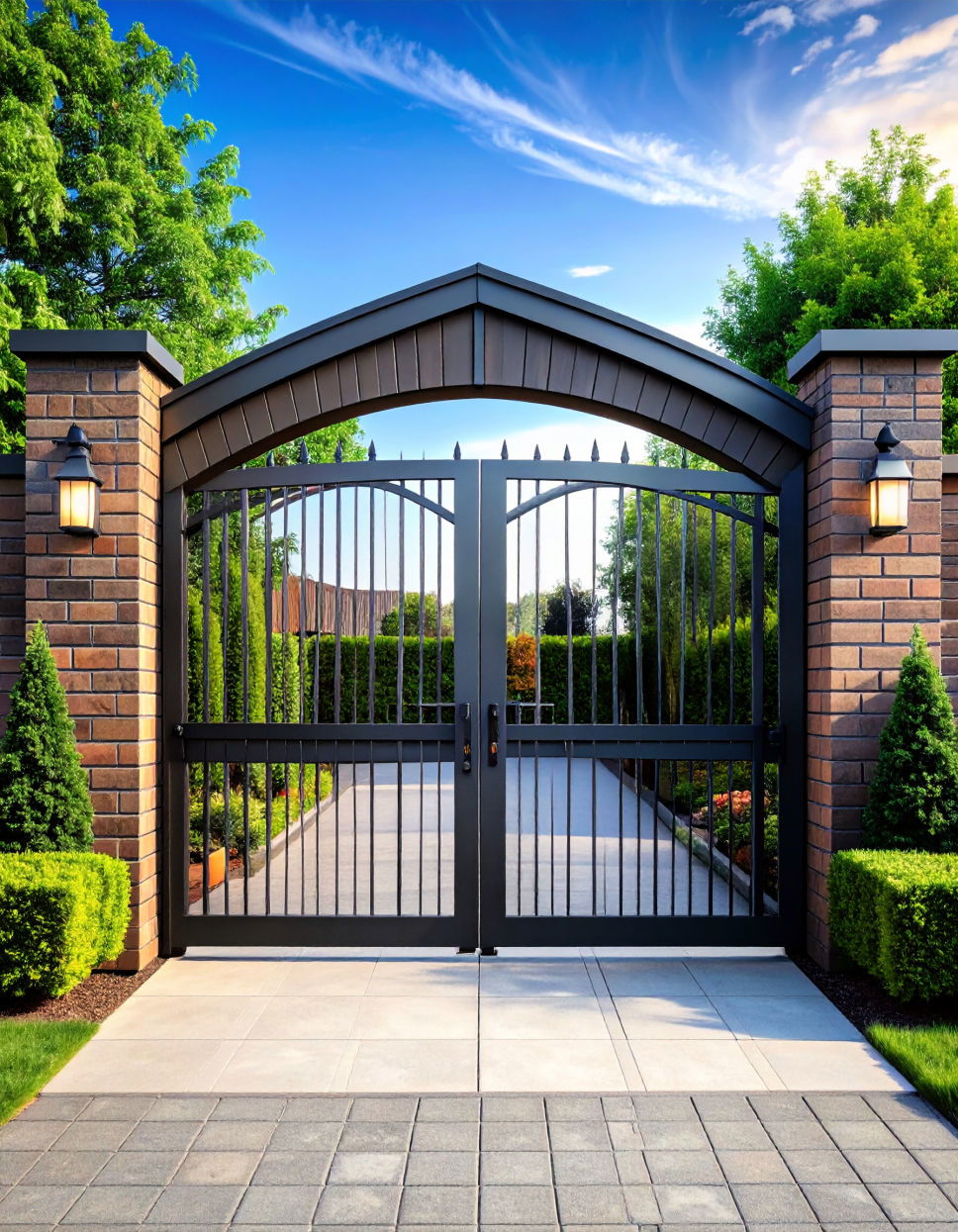 Industrial Style Gate