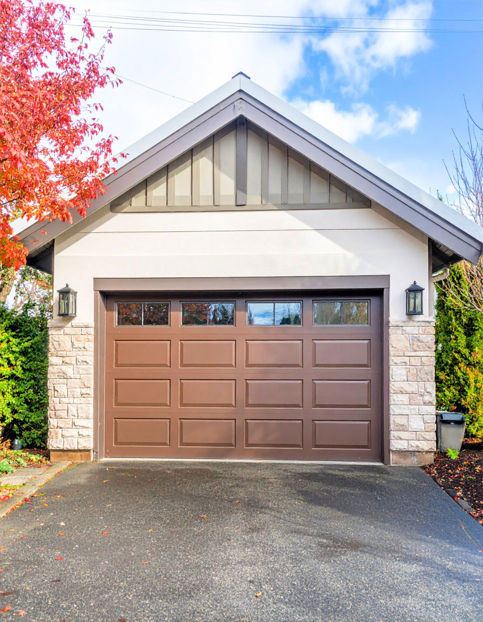 Industrial style Steel Garage Door