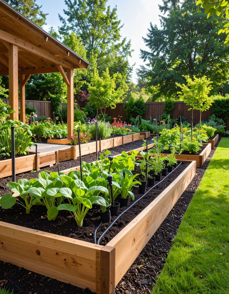 Install Drip Irrigation for Efficient Watering