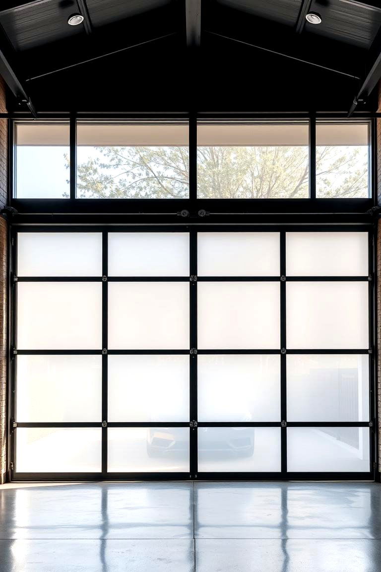 Install Glass Garage Doors - 25 Garage Decor Ideas