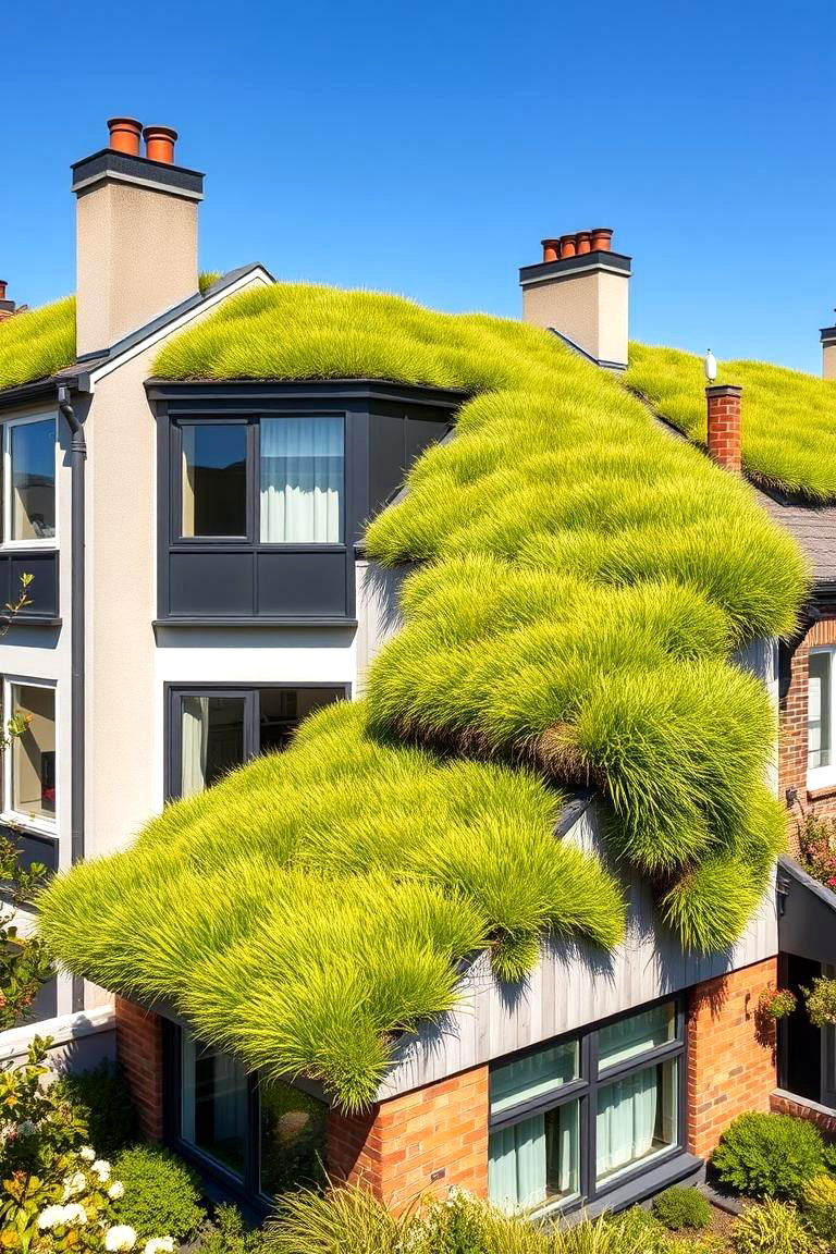 Install a Green Roof - 25 Townhouse Backyard Ideas