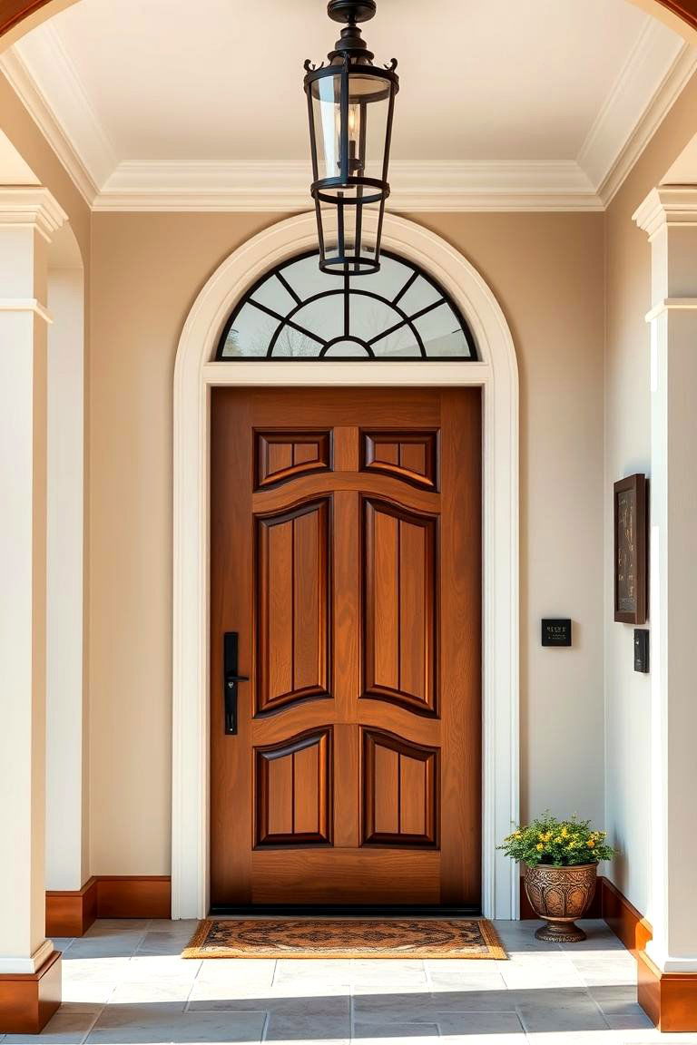 Install a High Quality Entry Door - 25 Foyer Decor Ideas
