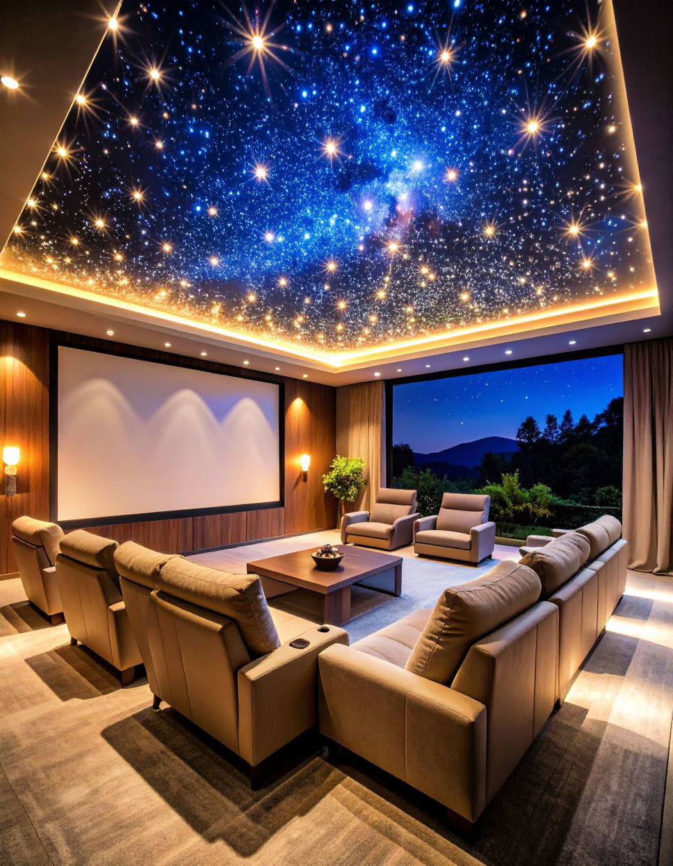 Install a Starlight Ceiling Effect
