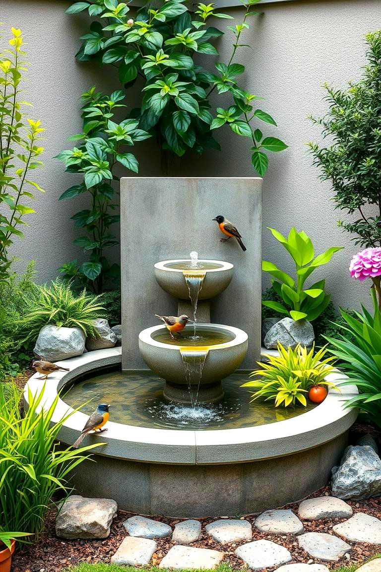 Install a Water Feature - 25 Corner Garden Ideas