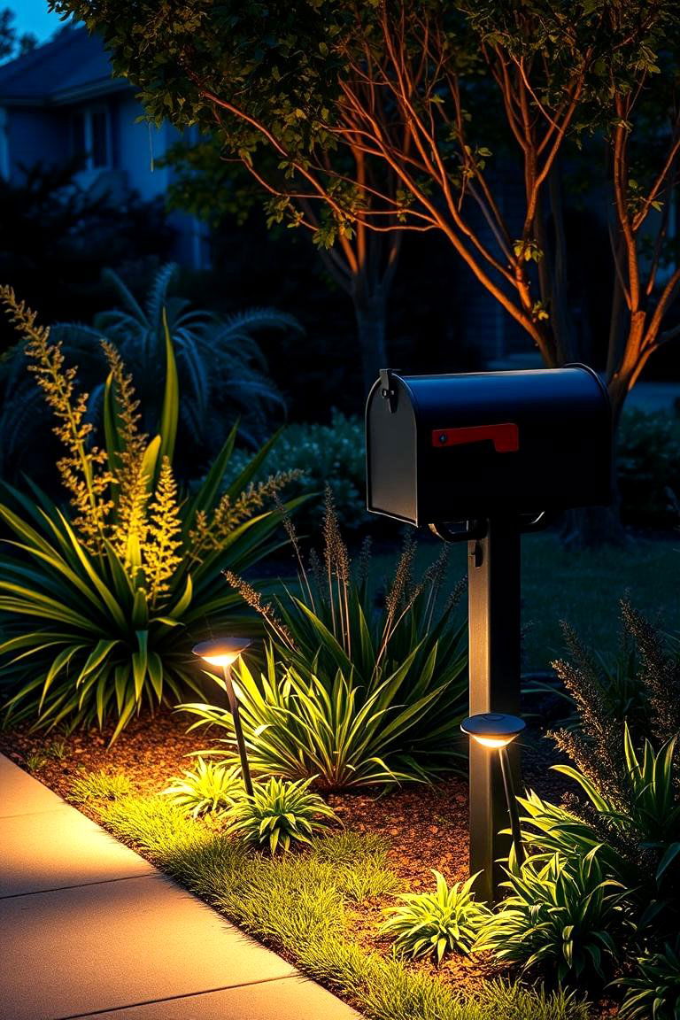 Installing Low Voltage Lighting - 25 Mailbox Landscaping Ideas