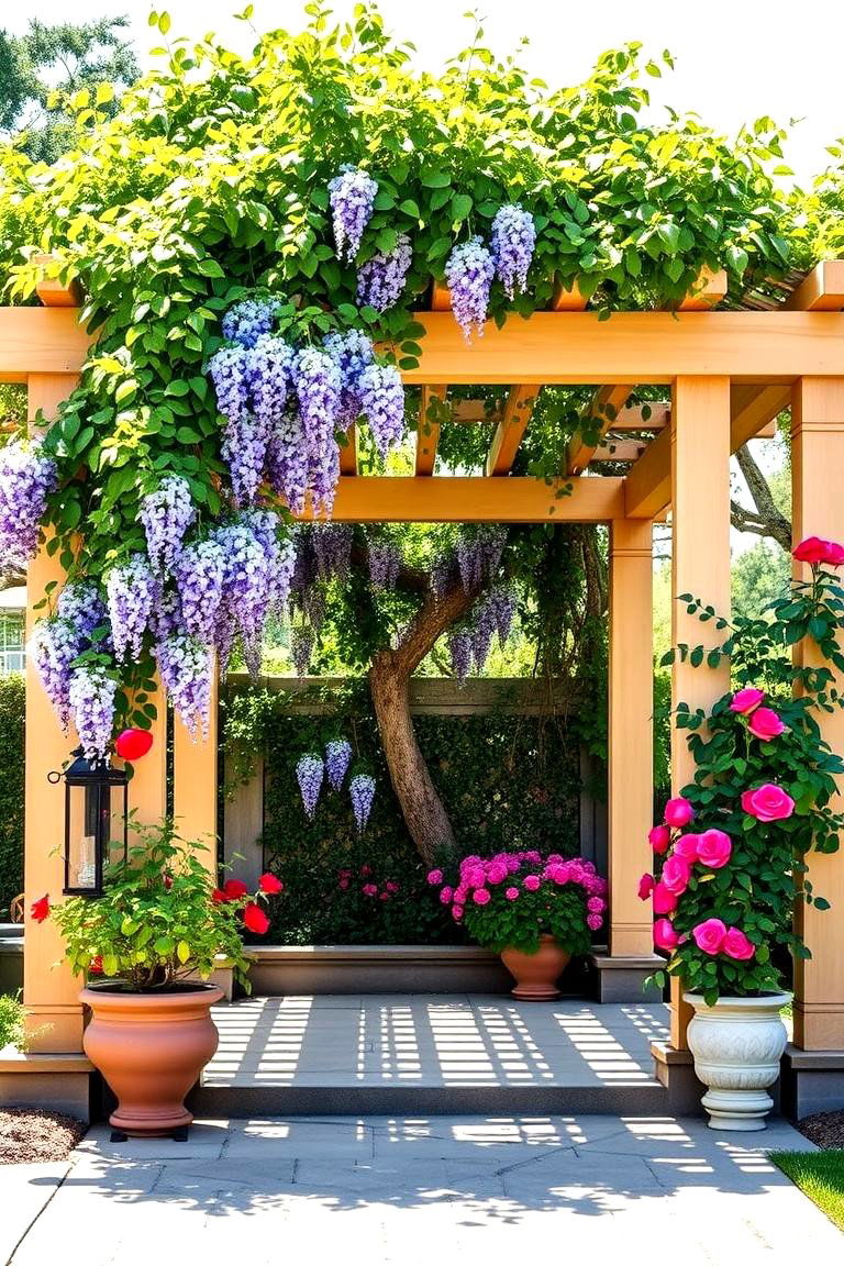 Installing a Pergola for Shade and Vertical Interest - 25 Landscaping Ideas
