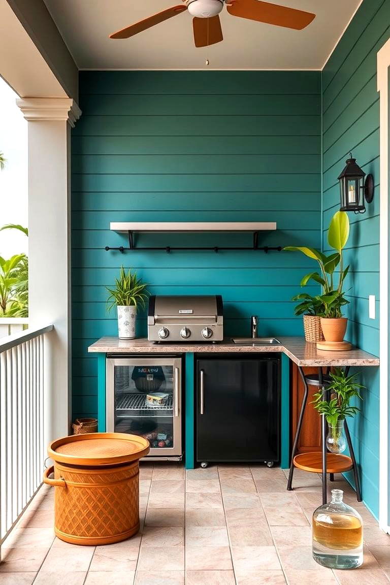 Installing an Outdoor Kitchenette - 25 Lanai Porch Ideas