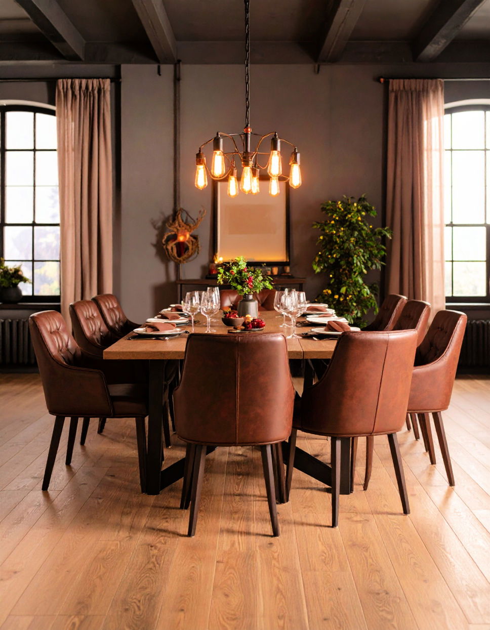 Integrate Leather Upholstery for Classic Comfort