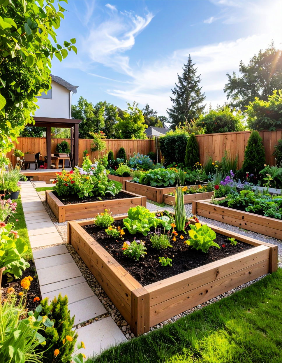 Integrating Raised Garden Beds for Easier Gardening