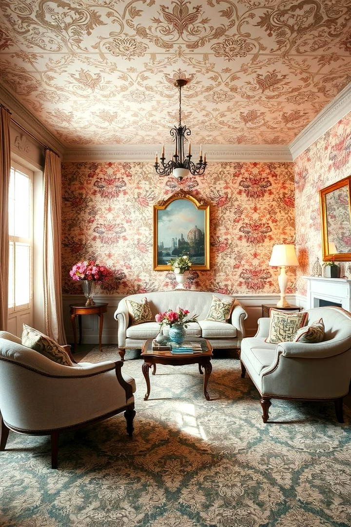 Intricate Wallpaper Designs - 25 Victorian Interior Design Ideas
