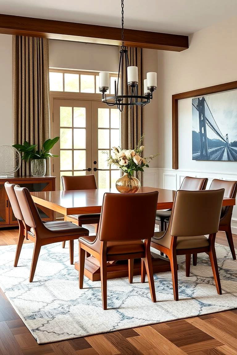 Invest in Quality Dining Chairs - 25 Transitional Dining Room Ideas