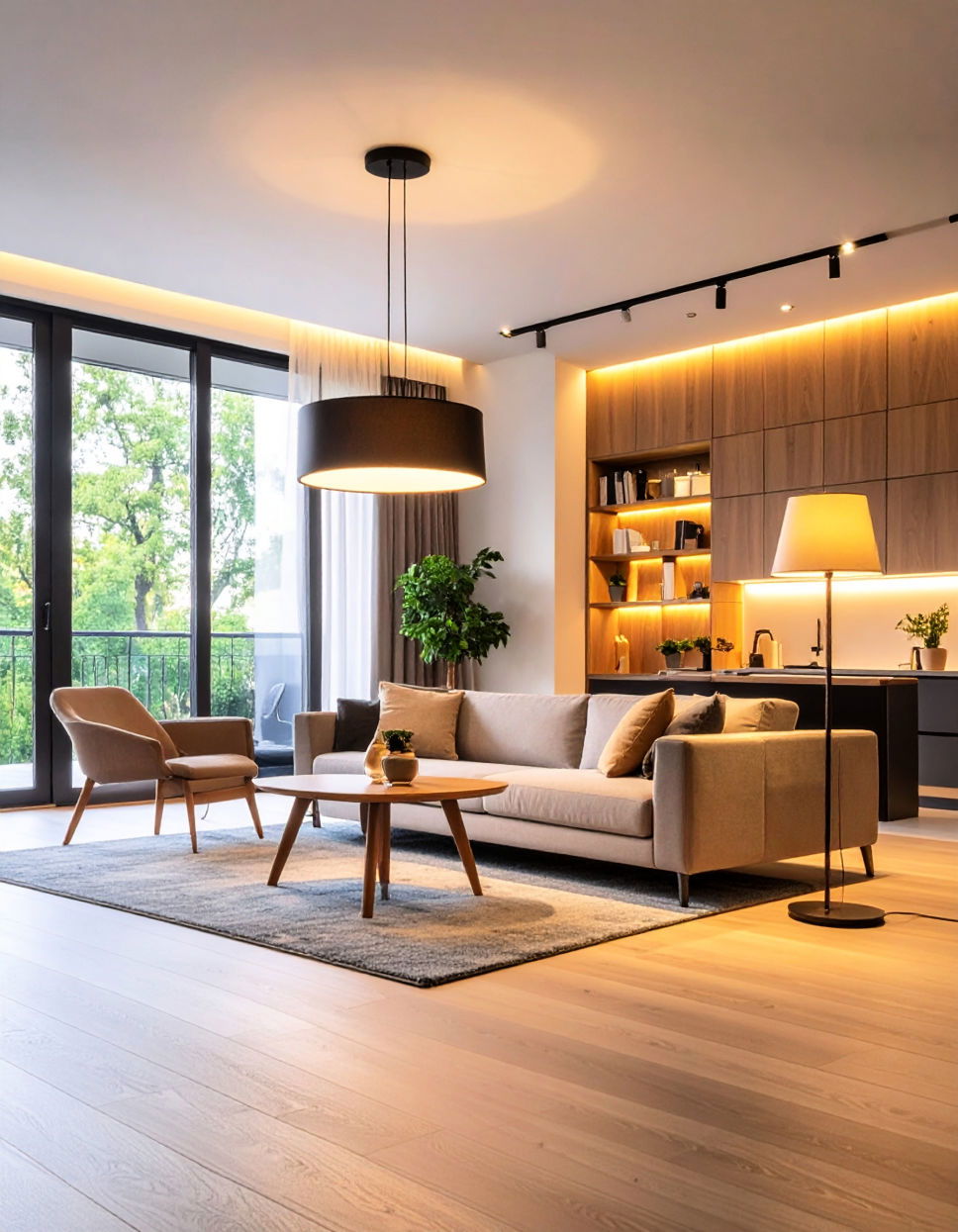 Invest in Smart Lighting Solutions Townhouse Interior Design Ideas