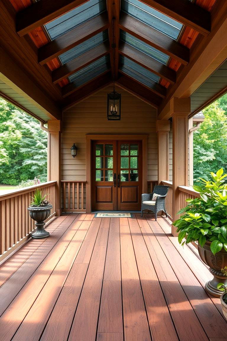 Ipe Hardwood for Unrivaled Durability and Exotic Appeal - 25 Porch Flooring Options