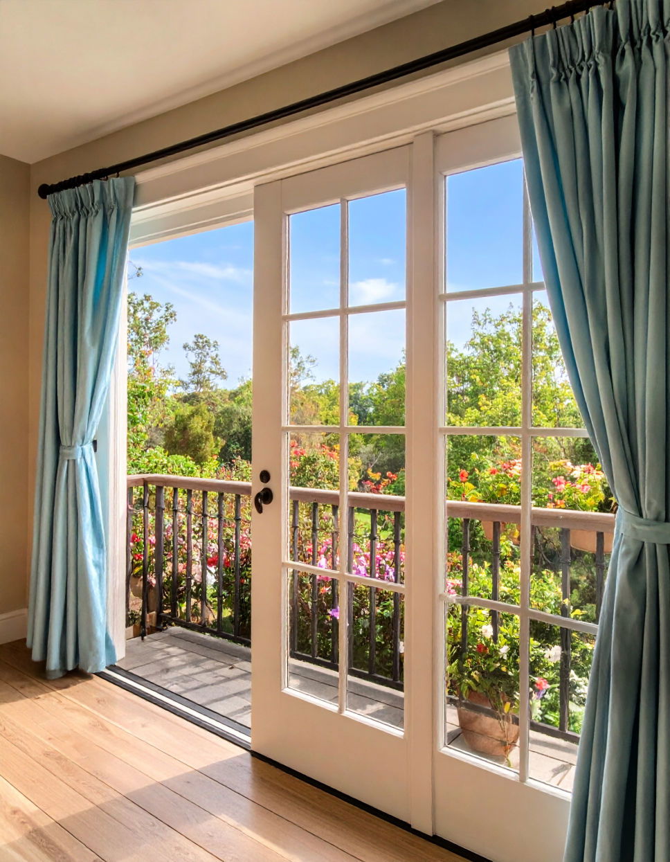 Juliet Balcony with French Door