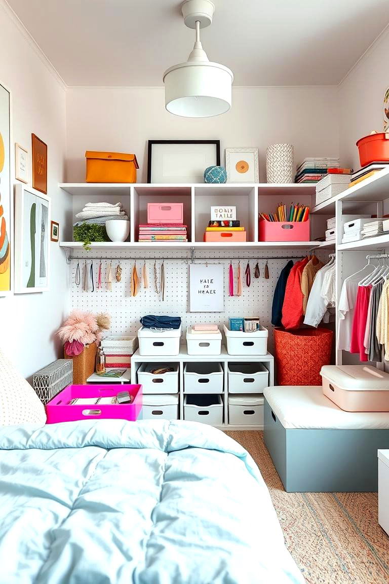 Keep Surfaces Clutter Free - 25 Clean Girl Room Ideas