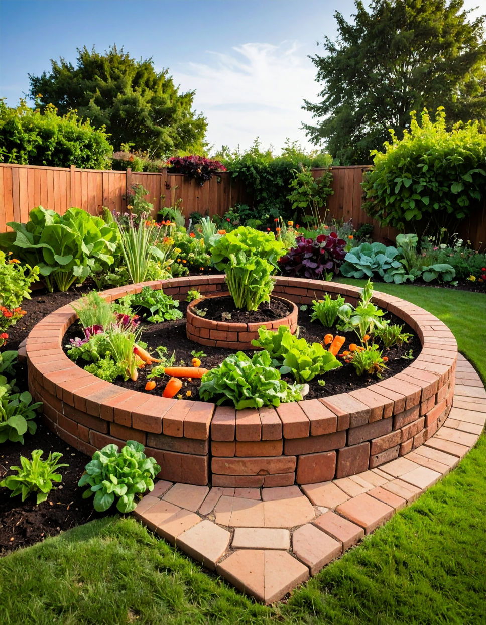 Keyhole Garden Design