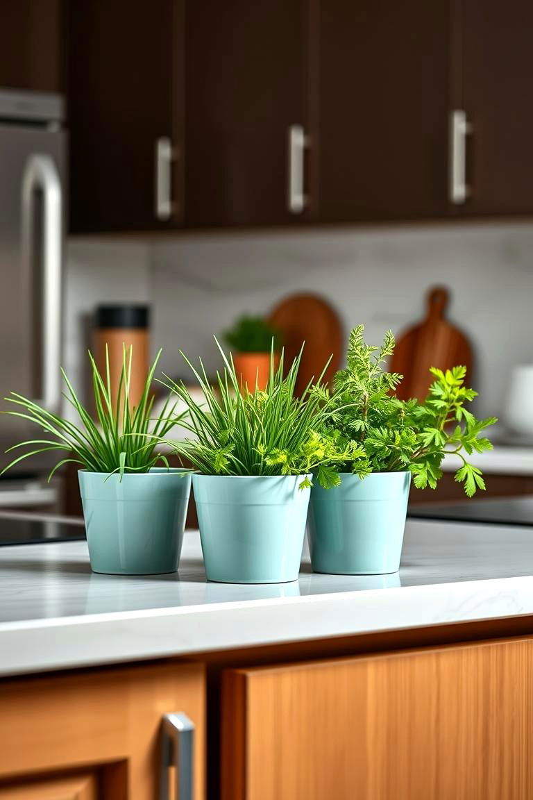 Kitchen Counter Herb Garden - 25 Herb Garden Ideas