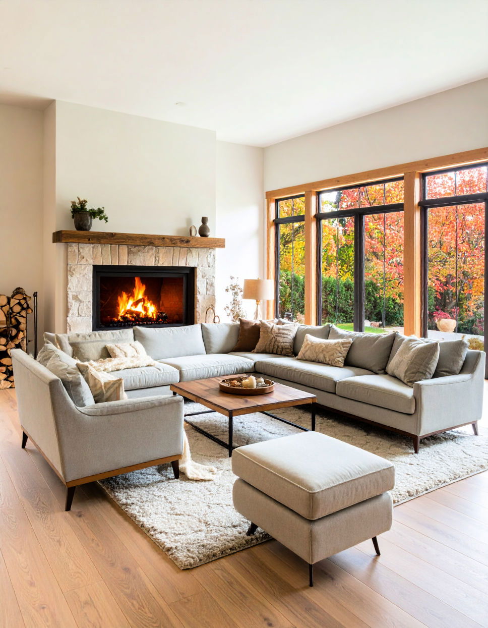 L shaped Sofa for a Cozy Conversation