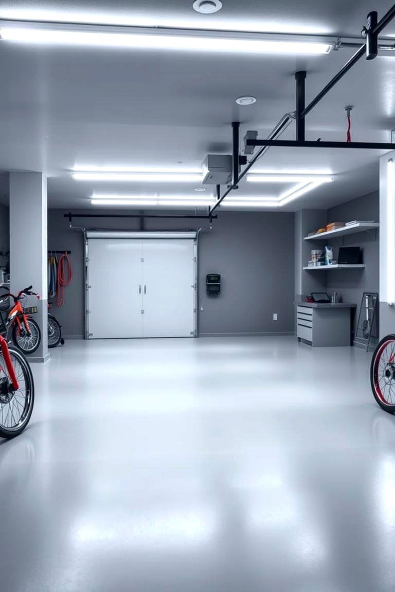 LED Strip Lights for Modern Ambiance - 25 Garage Lighting Ideas