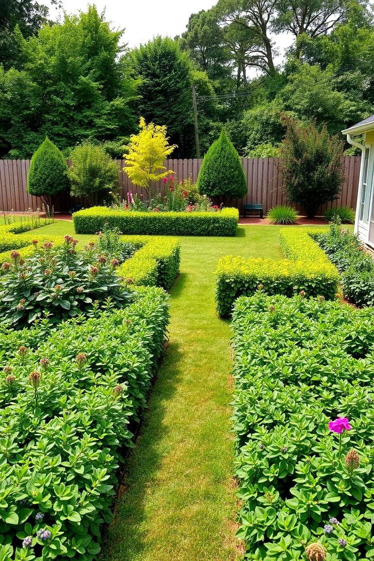 Landscaping with Edible Hedges and Borders - 25 Large Backyard Landscaping Ideas