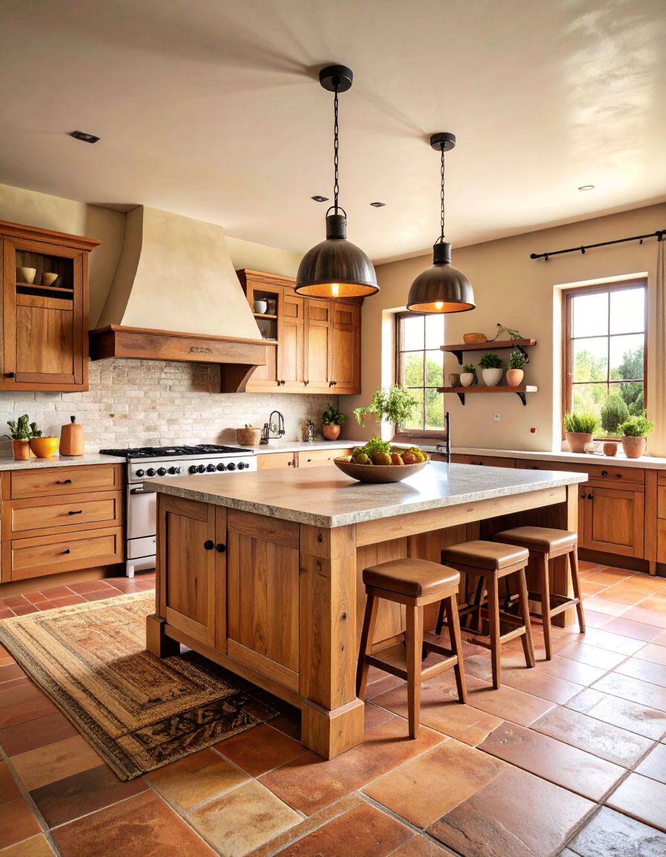 Large Kitchen Island for Function and Style Tuscan Kitchen Design Ideas