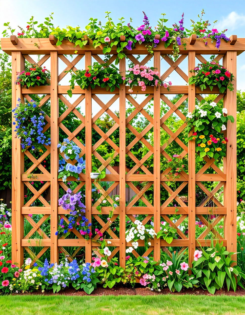 Lattice Trellis for Added Texture Trellis Ideas